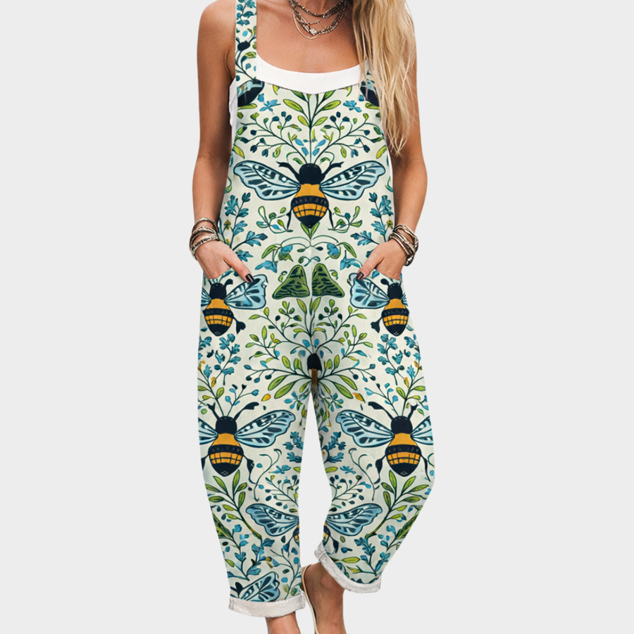 Fendelle™ | Comfortabele geprinte Jumpsuit