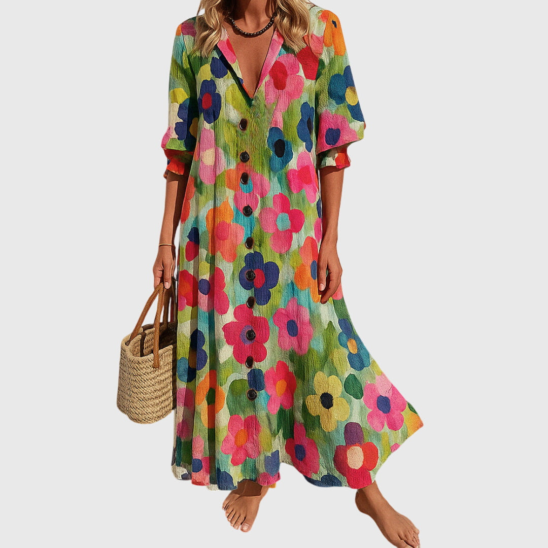 Jasmine™ | Elegante Slankende Jurk