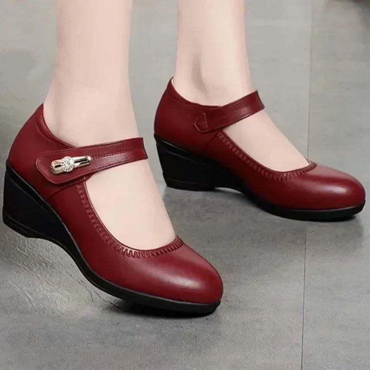 Lydia | Elegante Comfortschoenen met Middelhoge Hak