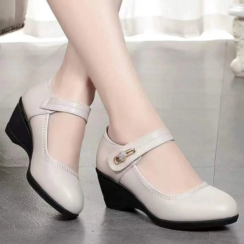 Lydia | Elegante Comfortschoenen met Middelhoge Hak