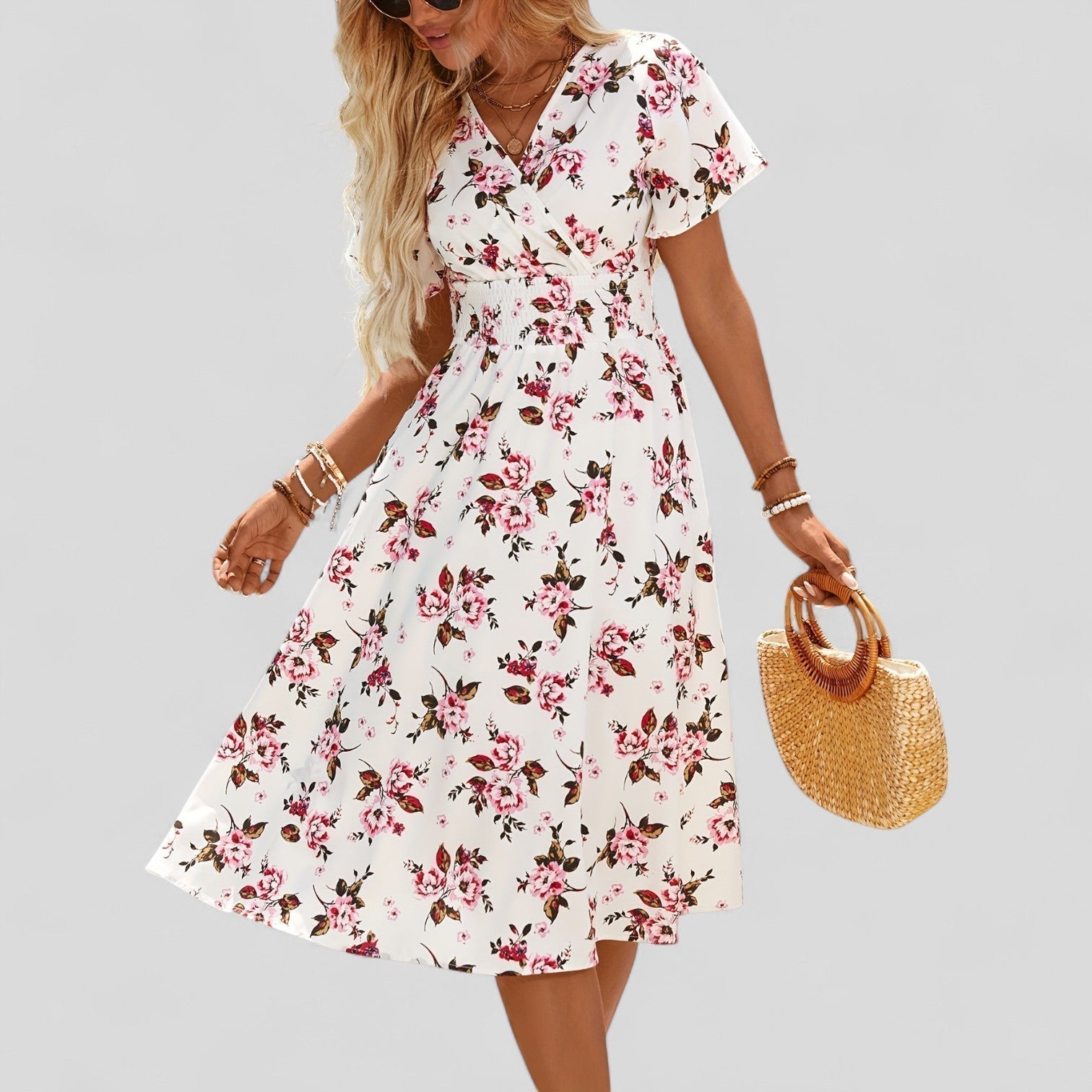 Gretalise | Comfortabele Zomer Midi Jurk
