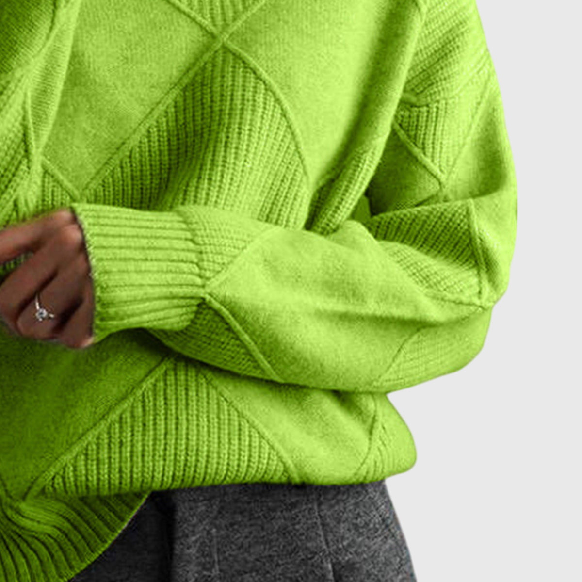 Phoebe | Gestructureerde Trui