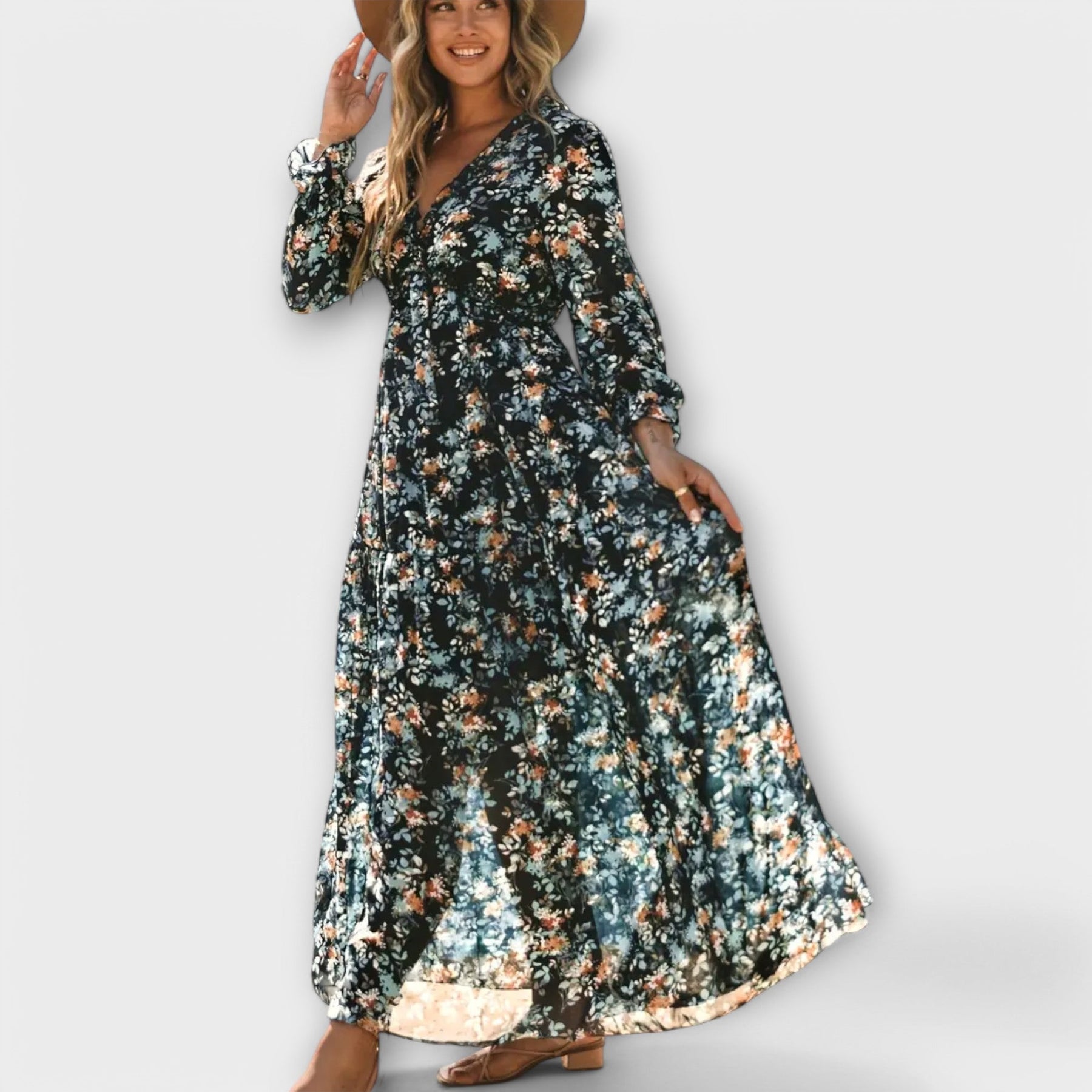 Ynah | Elegante Maxi Jurk