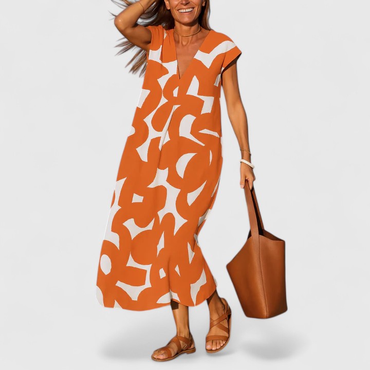 Lysandra | Elegante Maxi Jurk