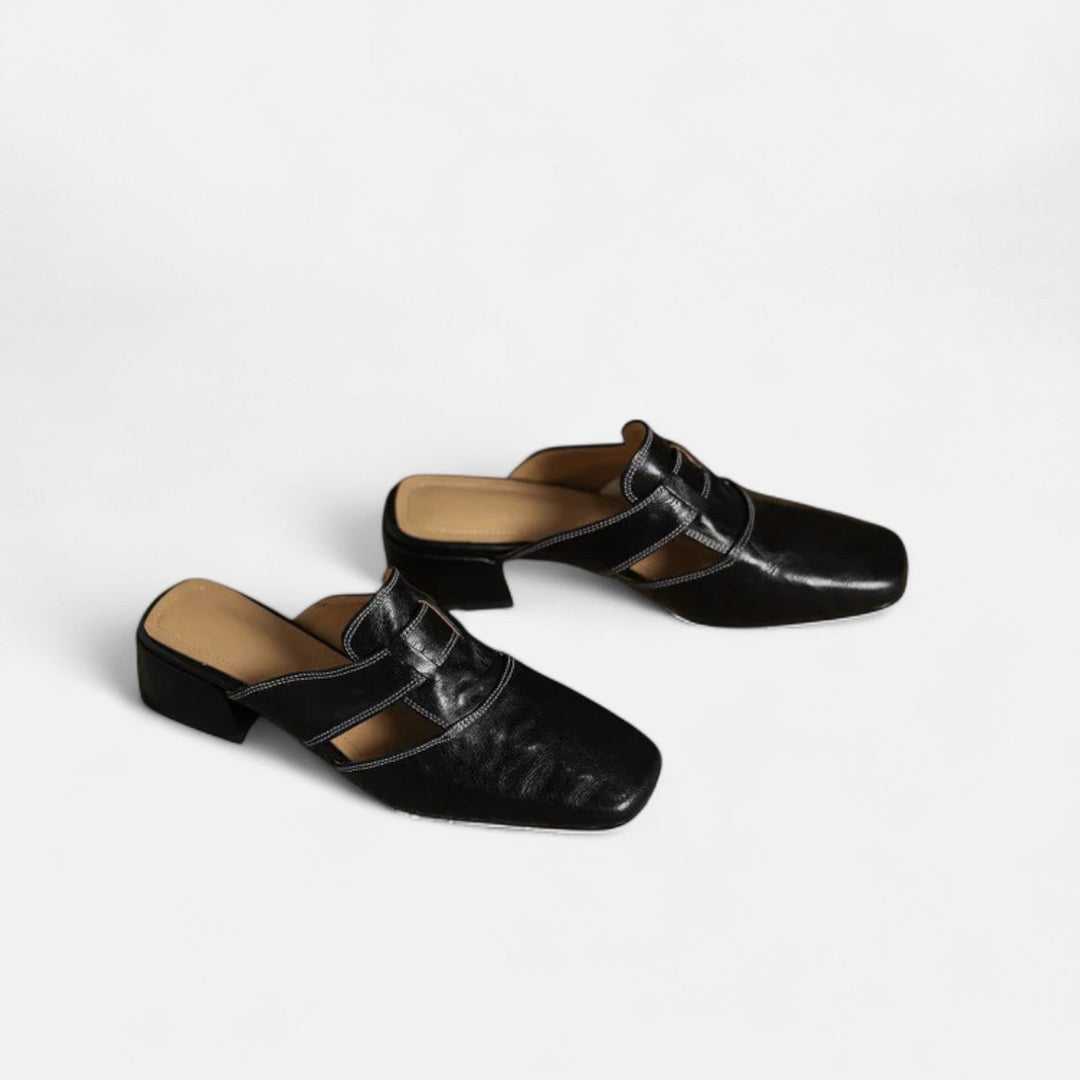 Andie Elegante Leren Sandalen