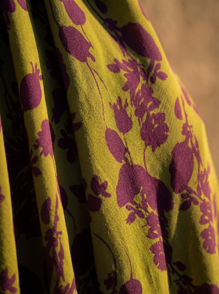 Elegante Zijde Lange Jurk - Collectie Maison Claire en Sylvie