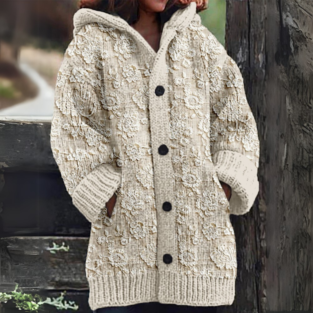 Mèlanie | Gebreide Cardigan met patroon