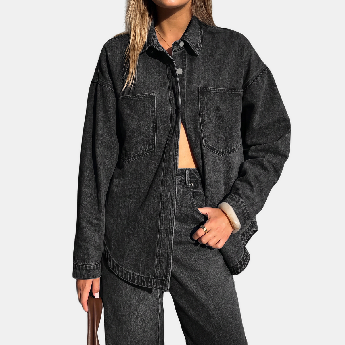 Chelsea | Oversized blauw jasje