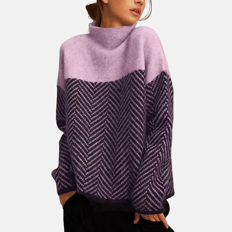 Liona | Colorblocking trui