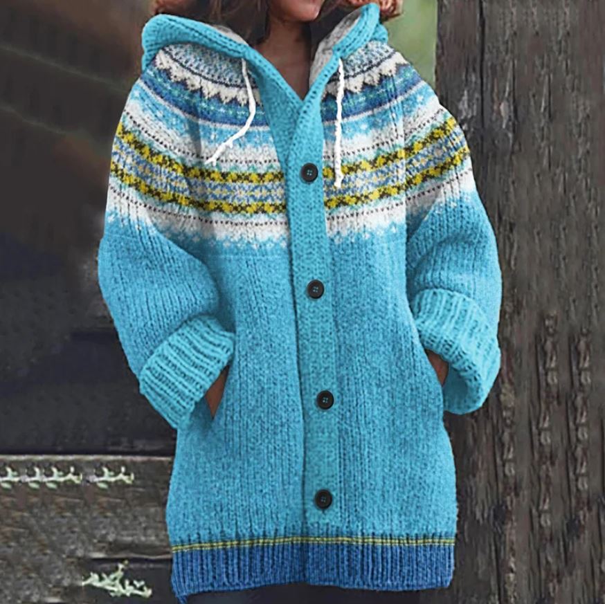 Alyssa | Gezellige cardigan met patroon