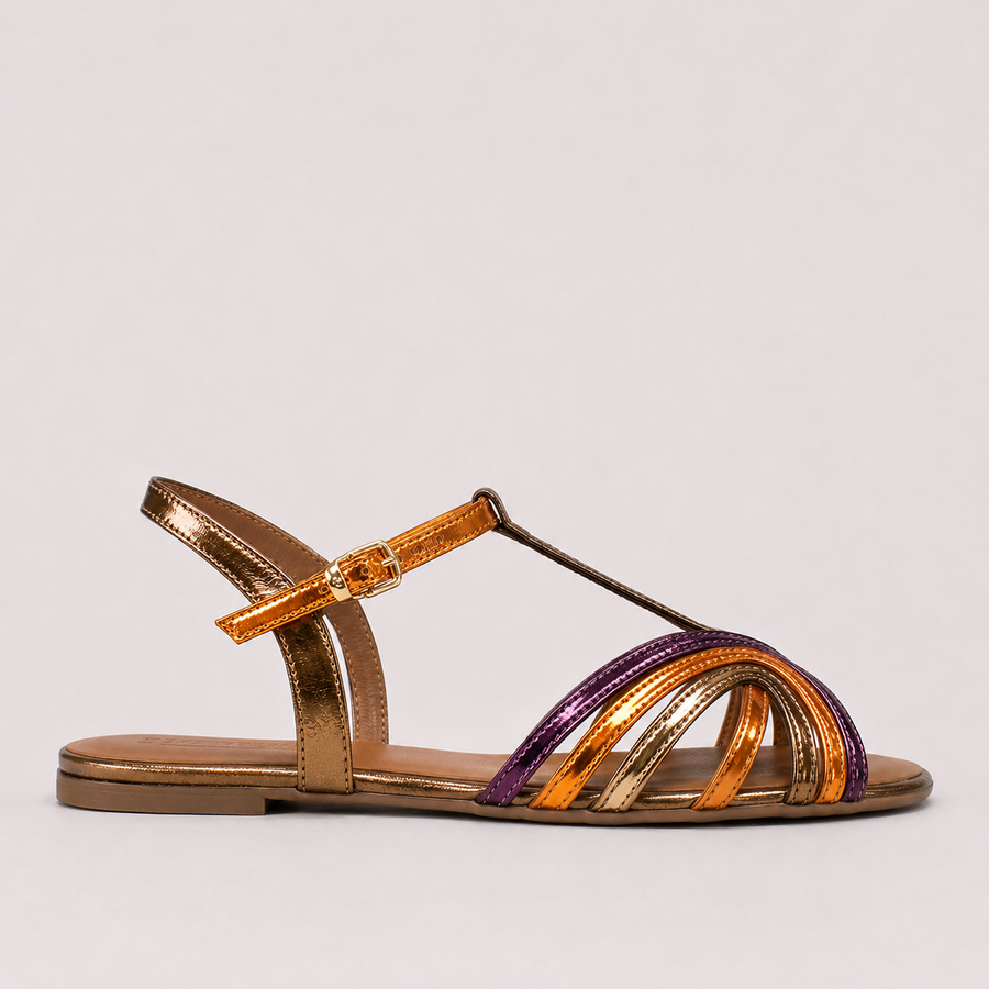Viviana | Sandalen in mediterrane kleuren
