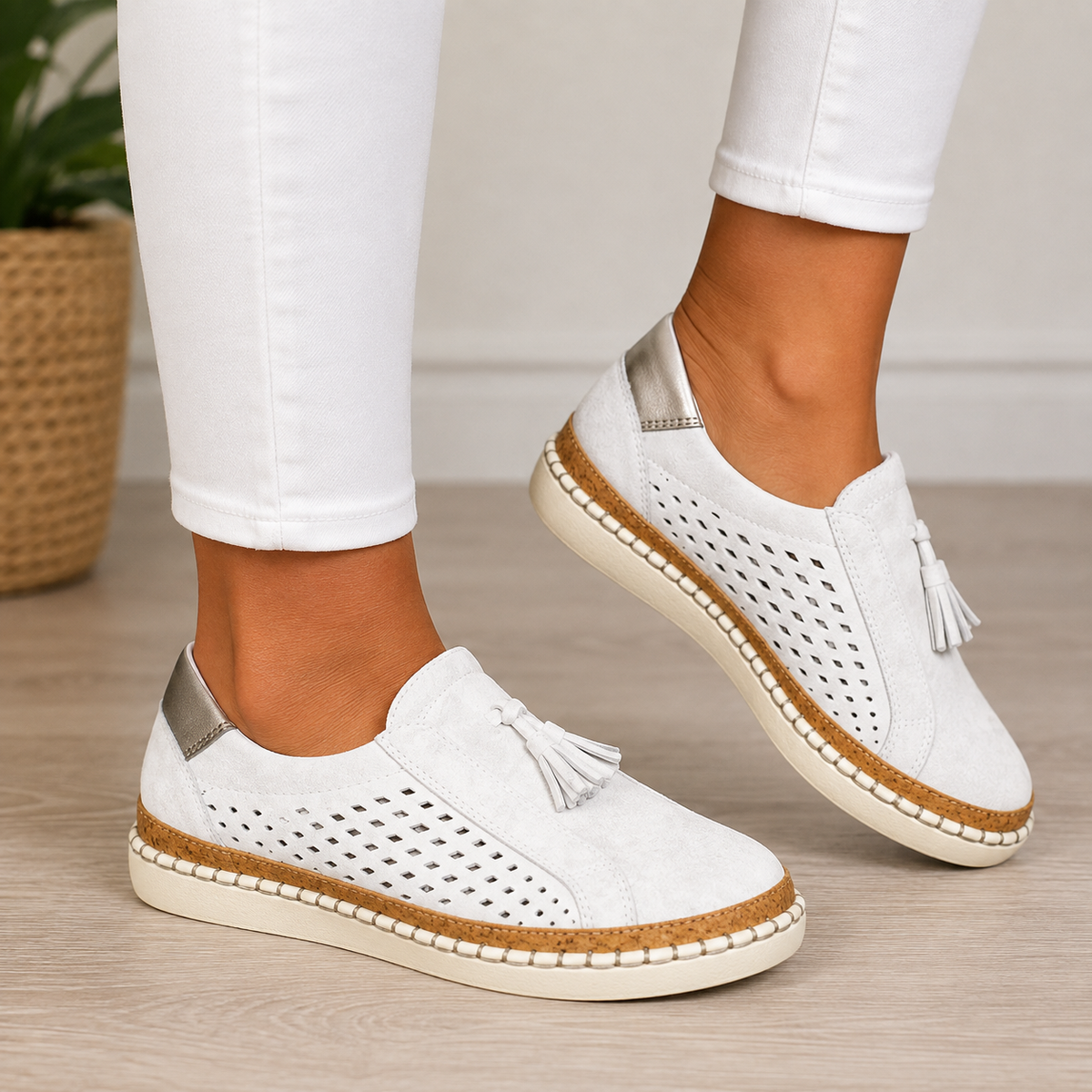 Eleni | Comfortabele loafers met details