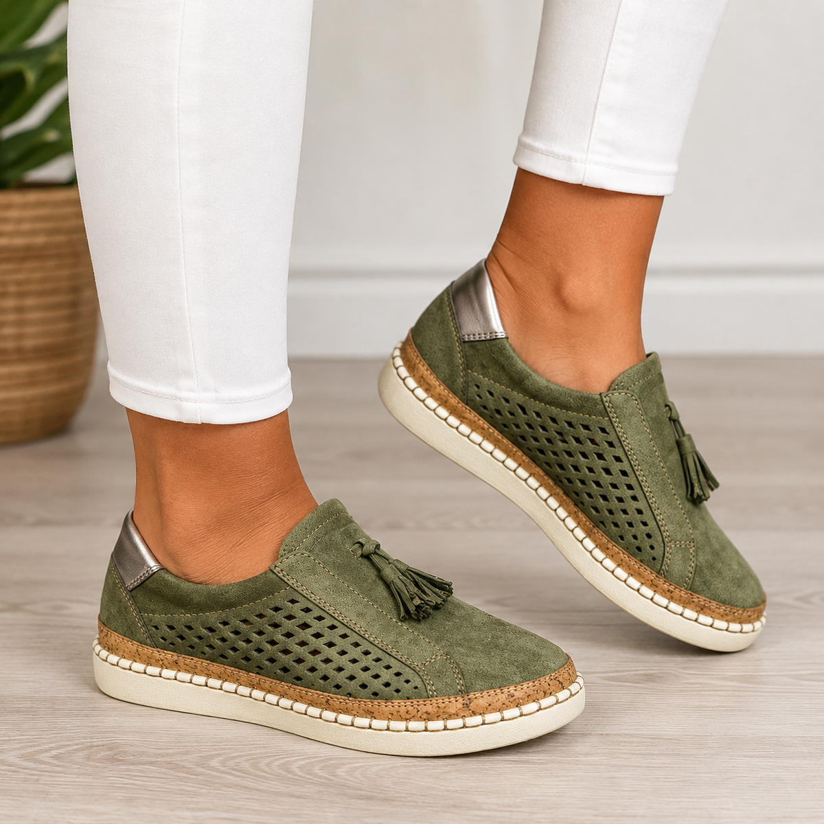 Eleni | Comfortabele loafers met details