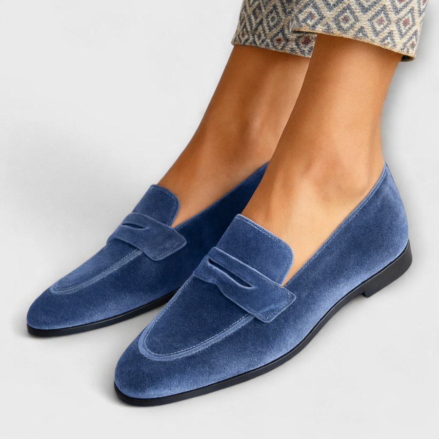 Louise™ | Mocassins van zacht suede