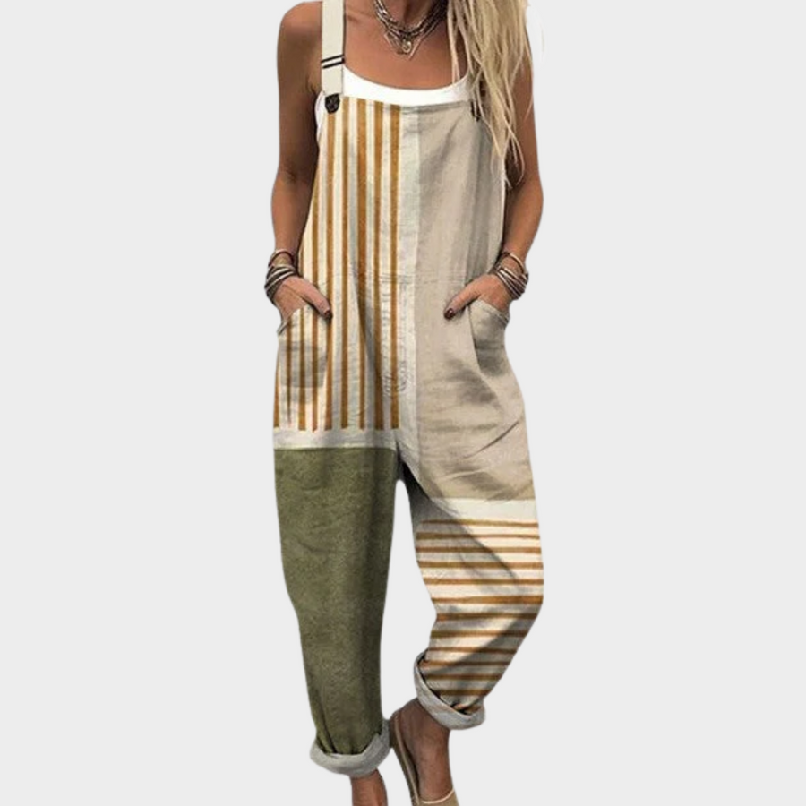 Comfortabele Gedrukte Overalls