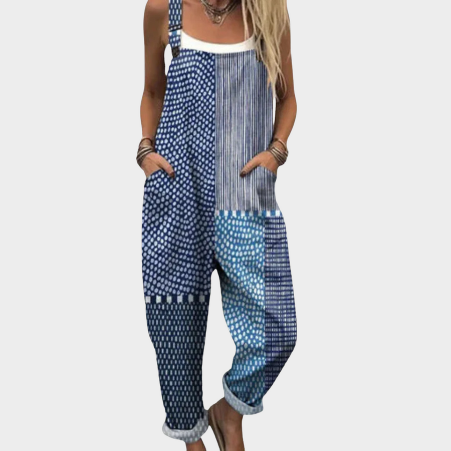 Jovella™ | Comfortabele bedrukt Jumpsuit