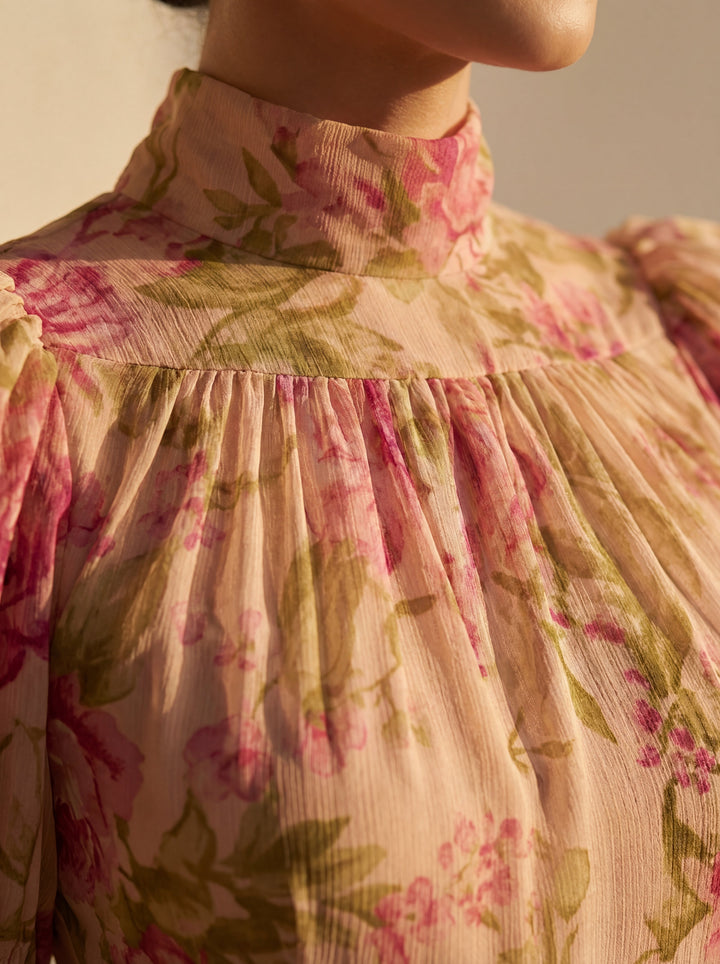 Elegante Zijde Robe Rosario – Huis Claire en Sylvie