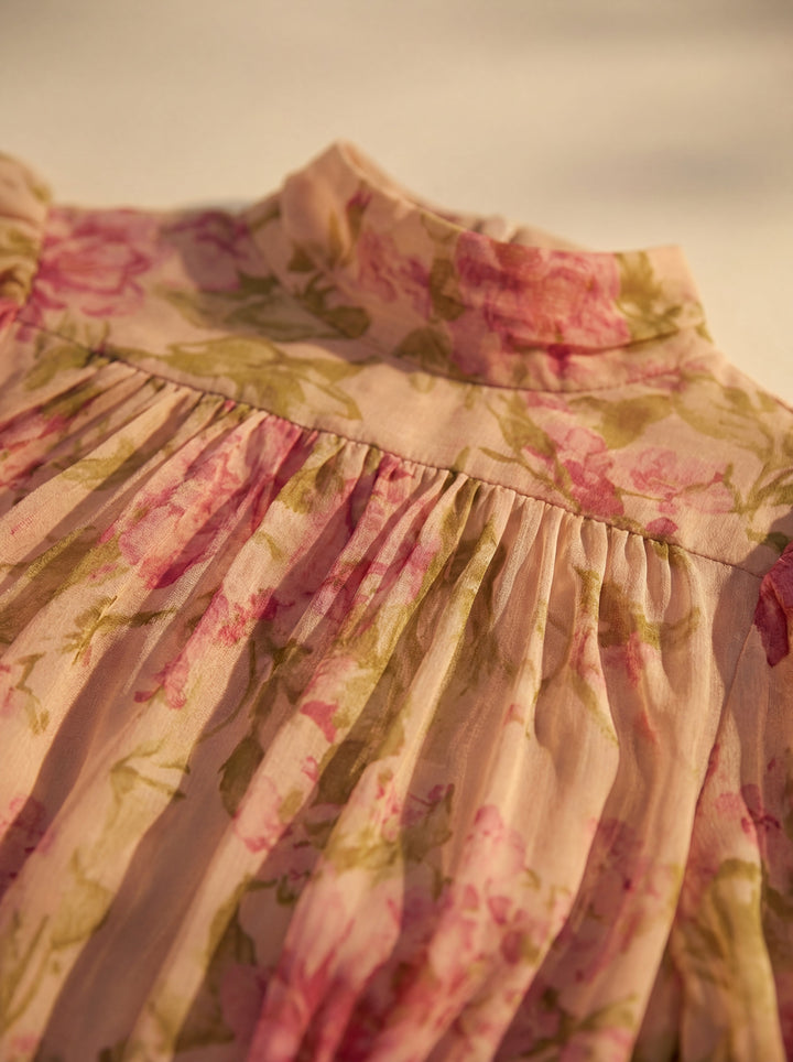Elegante Zijde Robe Rosario – Huis Claire en Sylvie