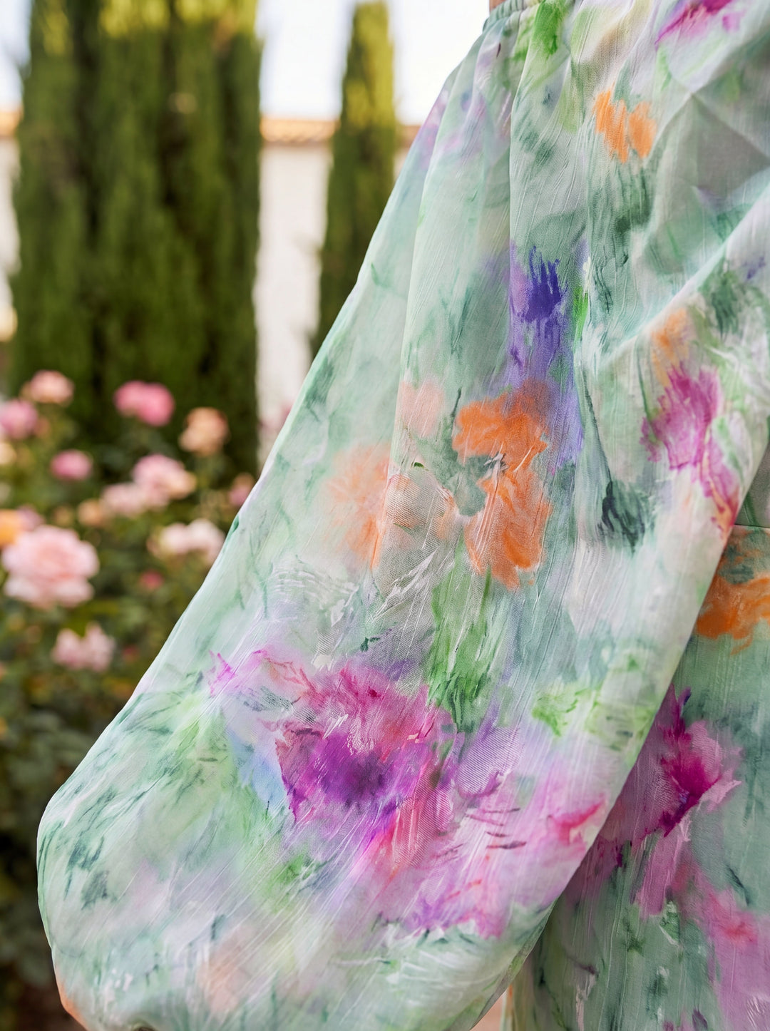 Elegante Lindaraja Jurk van Luxe Stof – Maison Claire en Sylvie