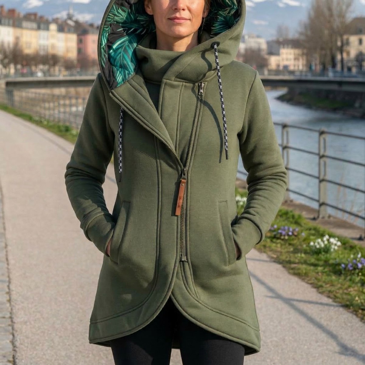 Meggie | Warme winterjas met capuchon