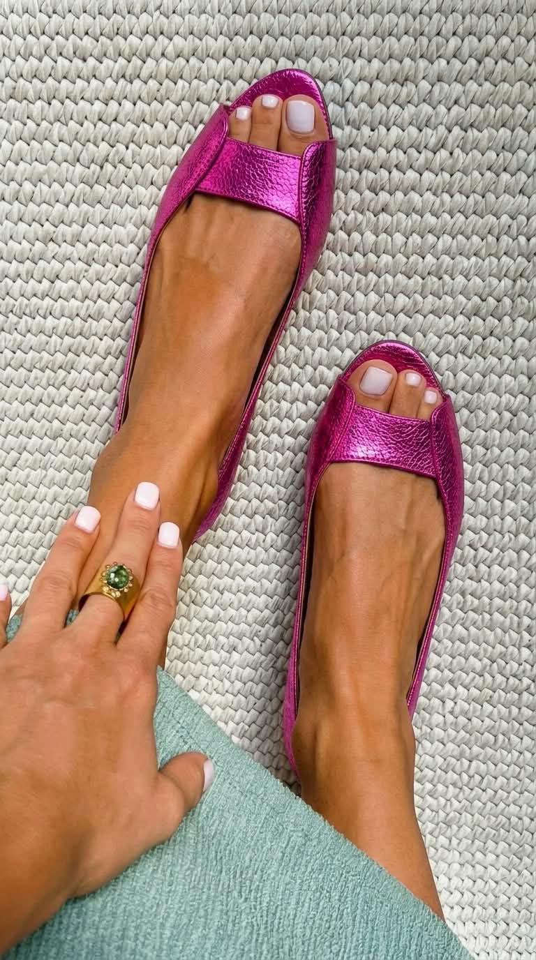 Adelina | Chic Comfort Gouden Sandalen
