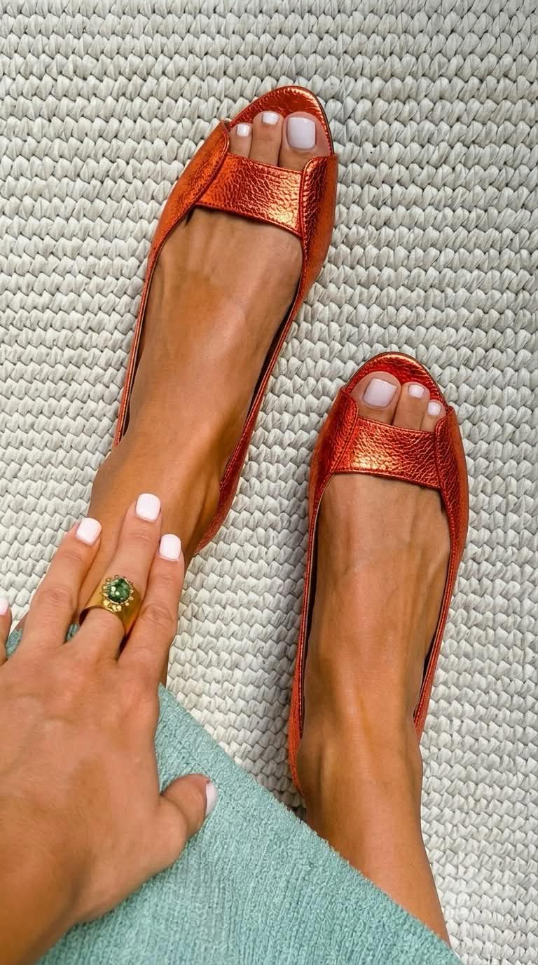 Adelina | Chic Comfort Gouden Sandalen