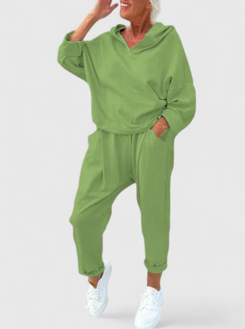 Sally | Comfortabele Hoodie Sweatshirt Set