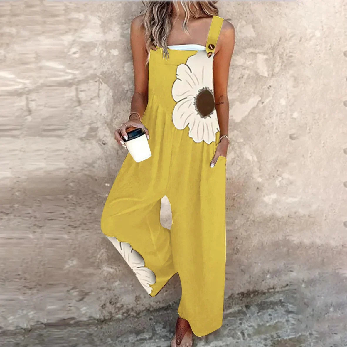 Maelira™ | Comfortabele geprinte Jumpsuit