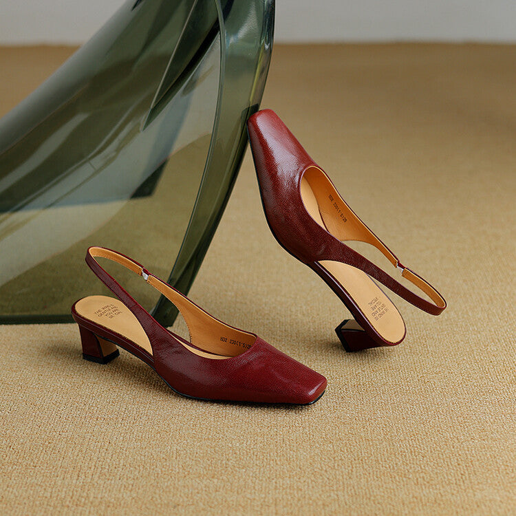 May | Elegante Mary Jane slingbacks
