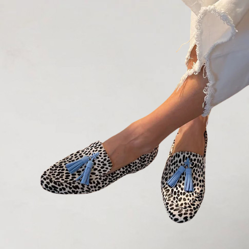Maristella | Loafers met stippen en franjes