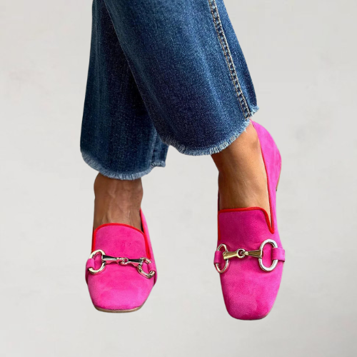 Franca | Loafer met Gouden Gesp