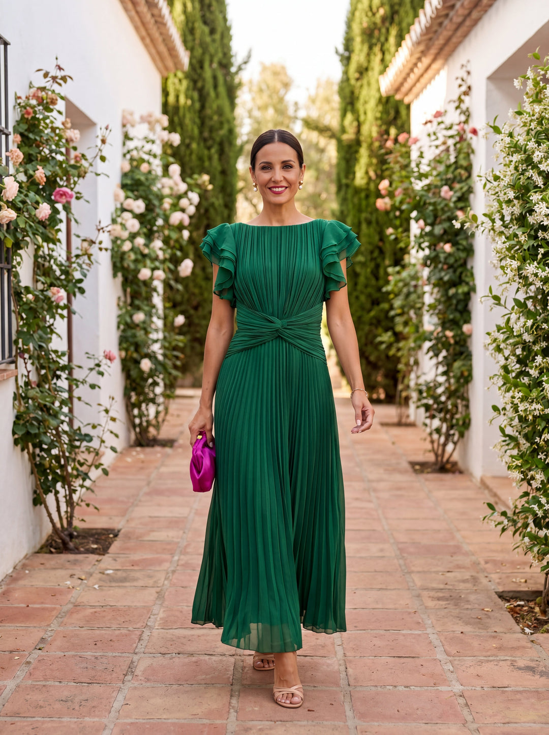 Gloria | Jurk met elegante val
