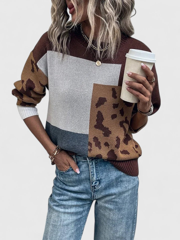Malena | Colorblocked Trui