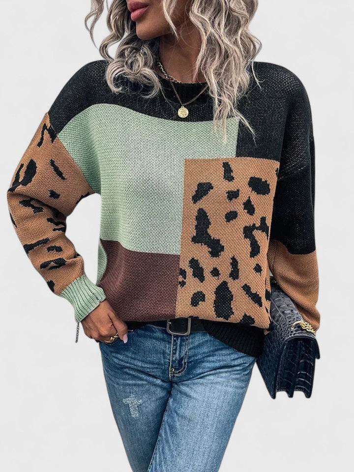 Malena | Colorblocked Trui