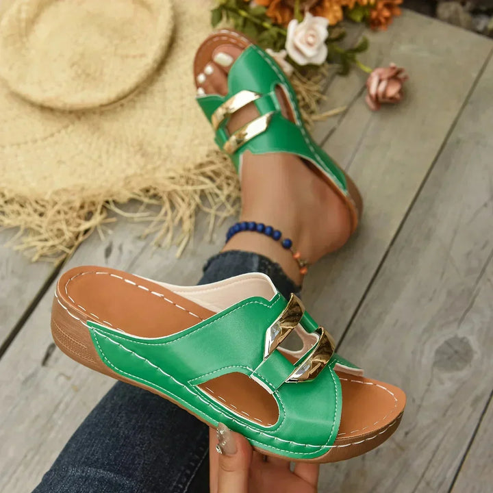 Lina | Orthopedische Wedge Hak sandalen™