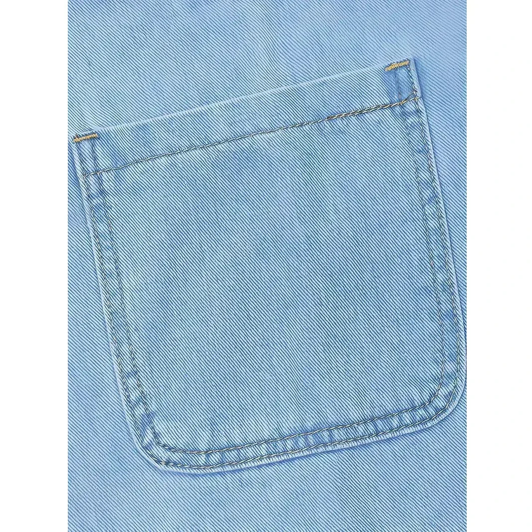Saylor | Ontspannen jurken met denimlook