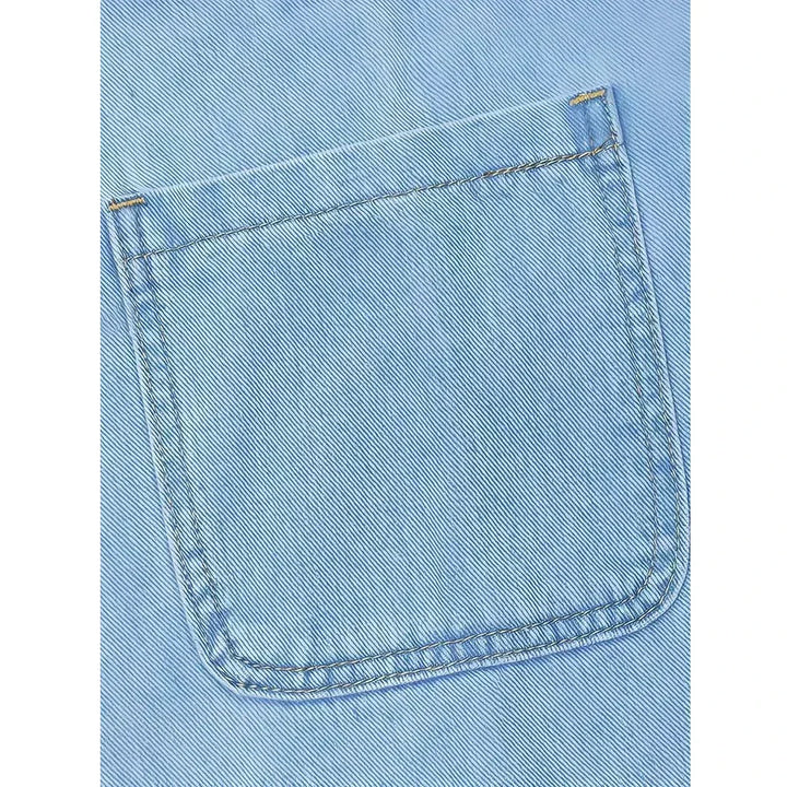 Saylor | Ontspannen jurken met denimlook