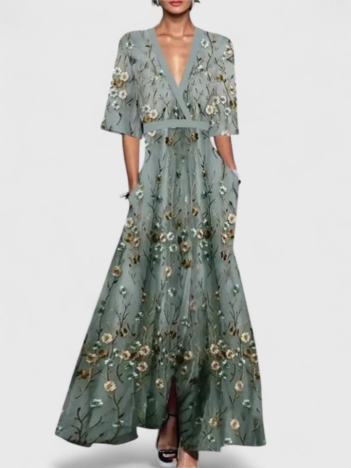 Aimee | Elegante Maxi-jurk
