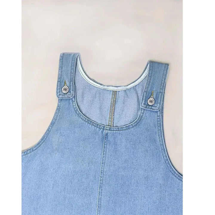 Saylor | Ontspannen jurken met denimlook
