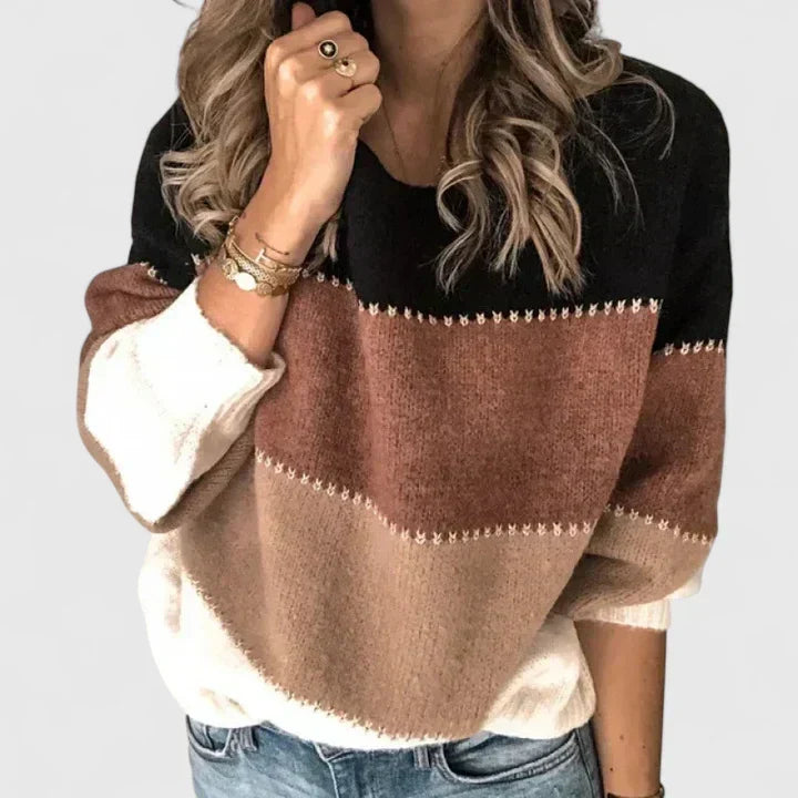 Larissa | Colorblocking Trui
