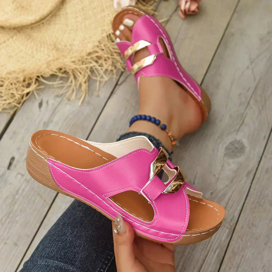Lina | Orthopedische Wedge Hak sandalen™