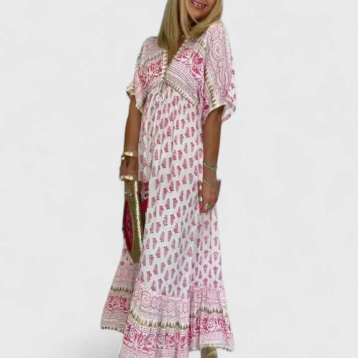 Lyrianna | Comfortabele Maxi Jurk
