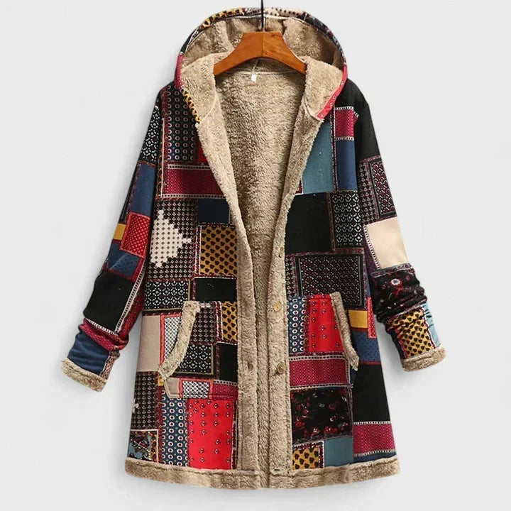 Karlijn | Gewatteerde oversized parka