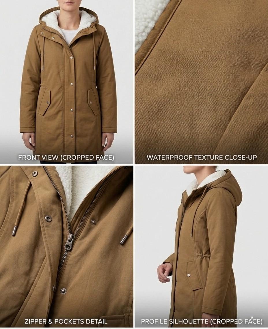 Jinte | Warme waterdichte parka