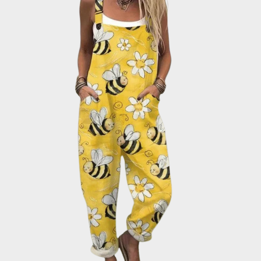Myressa™ | Comfortabele bedrukte Jumpsuit