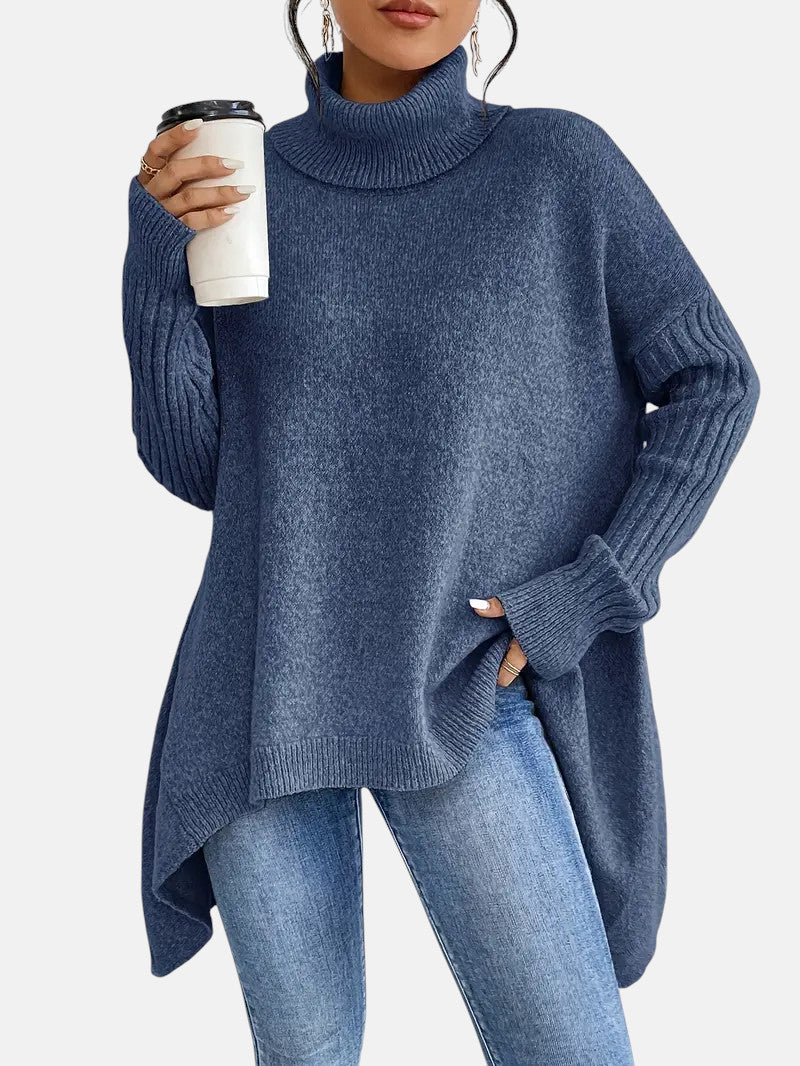 Amerins | Oversized Trui met Rolkraag