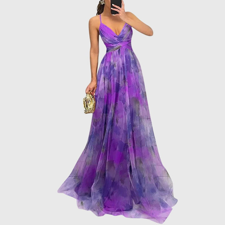 Giselle™ | Bloemen Maxi Jurk