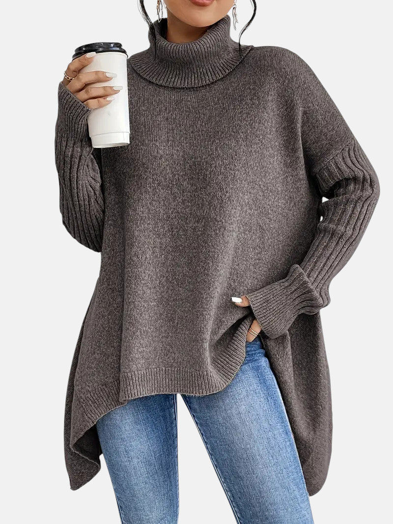 Amerins | Oversized Trui met Rolkraag