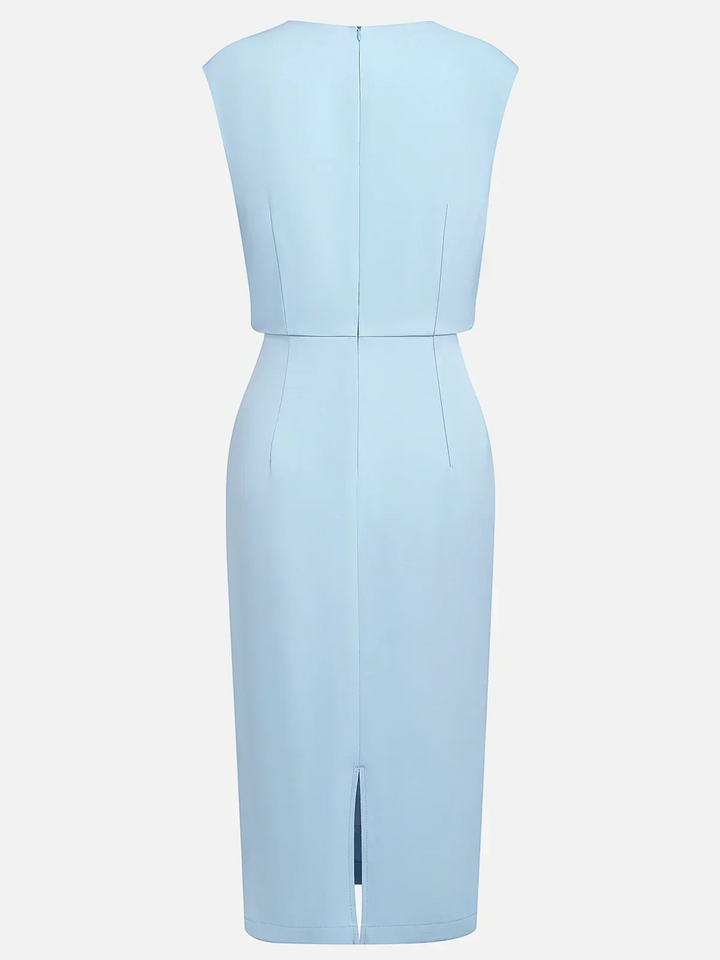 Elegante Elvira Jurk van Luxe Taffeta – Maison Claire et Sylvie