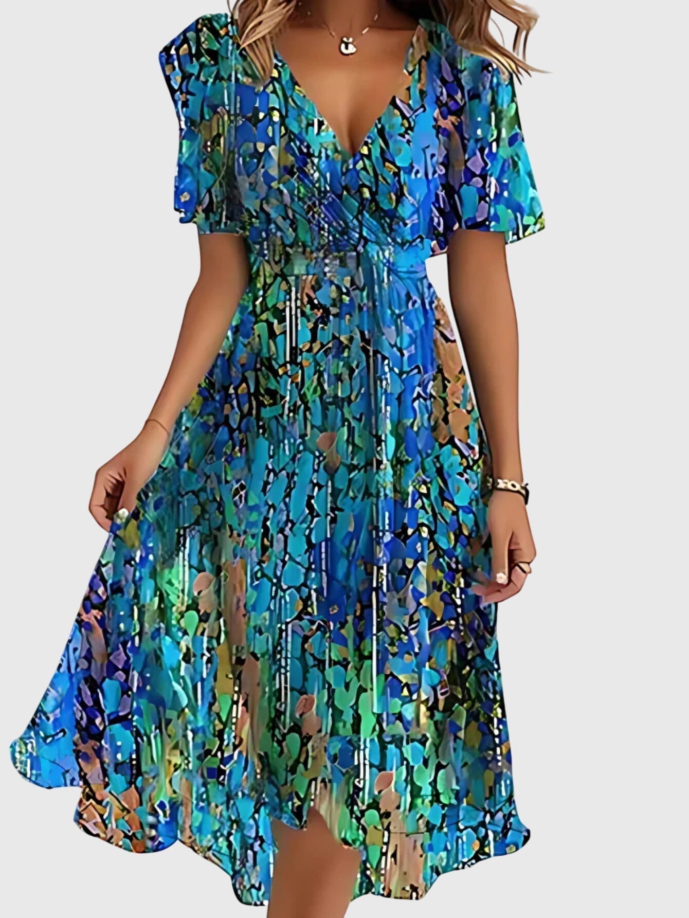 Matilda™ | Zomerjurk met Buikbedekking